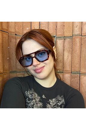 عینک آفتابی آبی زنانه 51 NOYZZ - کد 933070506