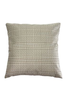 کوسن و روکش کوسن طوسی کتان Bally Home - کد 801668759