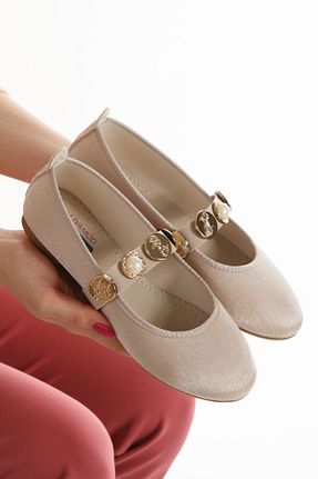 بابت بژ زنانه پارچه ای FRZZ - کد 933109562