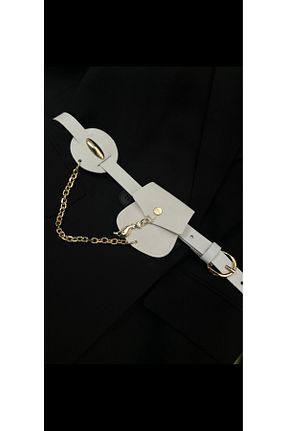 کمربند سفید زنانه GREEY - کد 933108972