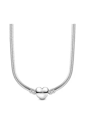 گردنبند نقره طوسی زنانه 925 عیار POSEİDONS JEWELLERY - کد 933123024