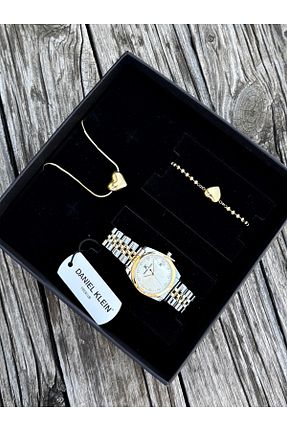ست ساعت مچی زنانه فلزی Daniel Klein - کد 933809962