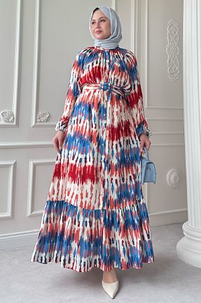 لباس حجاب قرمز رگولار InStyle - کد 933170426