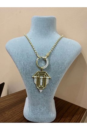 گردنبند جواهر طلائی زنانه رودیوم lumi concept - کد 837184322