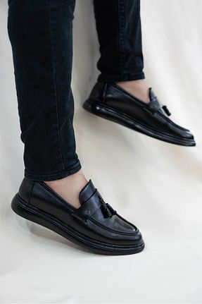 کفش کژوال مشکی مردانه چرم لاکی Nubbock - کد 933190463