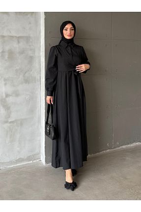 لباس حجاب مشکی زنانه رگولار ENSA TESETTUR - کد 933183024