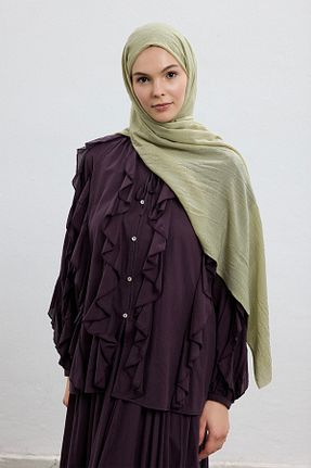 شال سبز زنانه Qef - کد 933190249