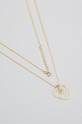 گردنبند نقره زرد زنانه 925 عیار So Chic - کد 641689435