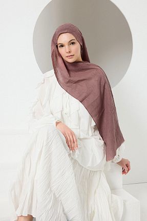 شال صورتی زنانه Qef - کد 933192249