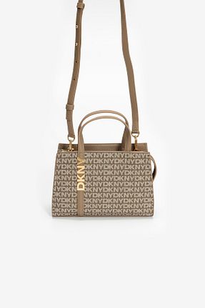 کیف دوشی بژ زنانه چرم مصنوعی Dkny - کد 933915423