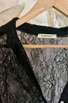 پیراهن مشکی زنانه اورسایز bb butik basic - کد 933227662