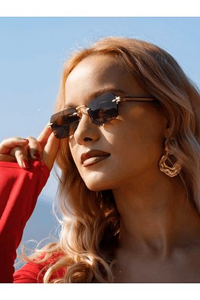 عینک آفتابی قهوه ای زنانه 58 Angel Eyes - کد 928434897
