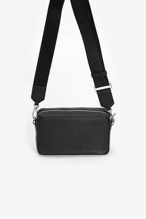 کیف دوشی مشکی زنانه چرم مصنوعی Calvin Klein - کد 883426552