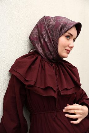 روسری زرشکی İpek Tivil Silk Home - کد 933222777