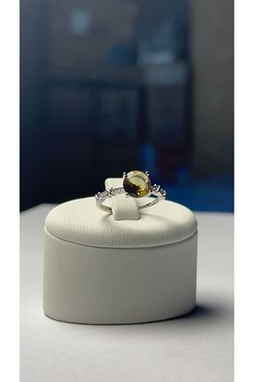 انگشتر استیل (فولاد) طوسی زنانه استیل (فولاد) Pure Gem - کد 925446835