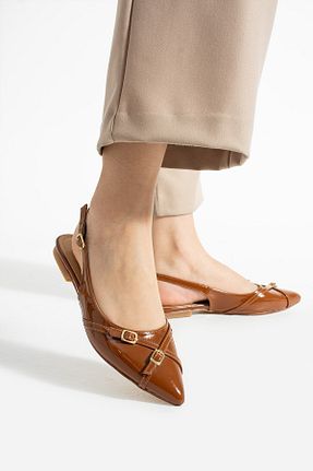 کفش کژوال قهوه ای زنانه چرم مصنوعی Extra Shoes İstanbul - کد 933271725