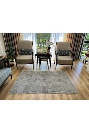 فرش طوسی زیره ضد لغزش OPC Tekstil - کد 933260928