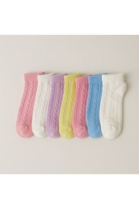 جوراب رنگی زنانه پنبه ای JUST SOCKS - کد 933280945
