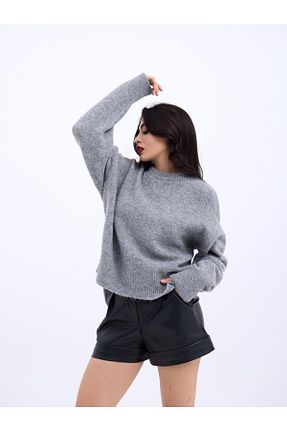پلیور طوسی زنانه اسلیم stelol - کد 921079226