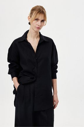 پیراهن مشکی زنانه Relaxed NAGRADA - کد 933291752