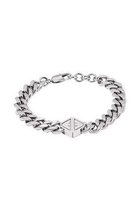 دستبند استیل (فولاد) رنگی مردانه استیل (فولاد) Emporio Armani - کد 853532604