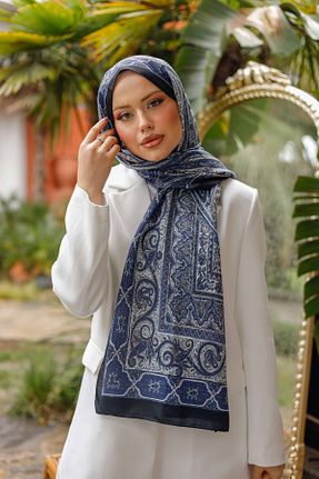 شال زرشکی زنانه پنبه ای hkpolo - کد 900359288