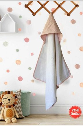 حوله نوزاد و کودک صورتی پنبه ای PAMUK HANIM - کد 356236961