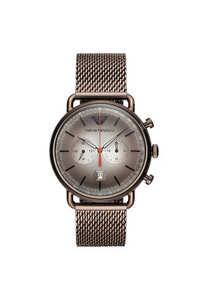 ساعت مچی قهوه ای مردانه 43 میلی متر Emporio Armani - کد 5885028