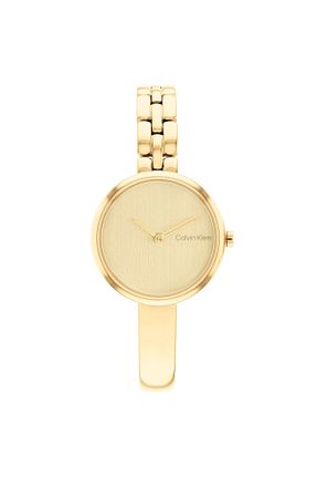 ساعت مچی طلائی زنانه 26-30 میلی متر Calvin Klein - کد 755550371