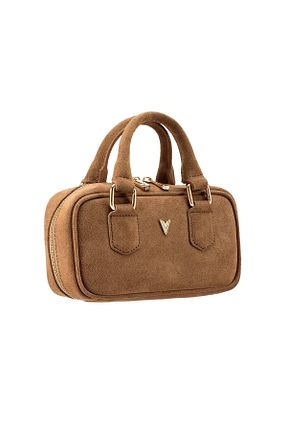 کیف دستی قهوه ای سایز متوسط valena - کد 933318839