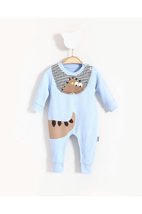 ست نوزادی فیروزه ای بچه گانه پنبه ای Bubito - کد 455027587