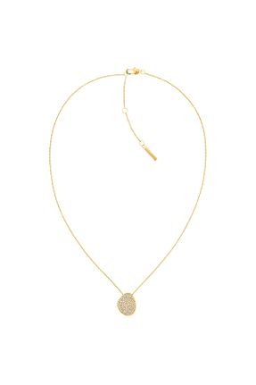 گردنبند استیل ( فولاد ) طلائی زنانه استیل (فولاد) Calvin Klein - کد 383714978