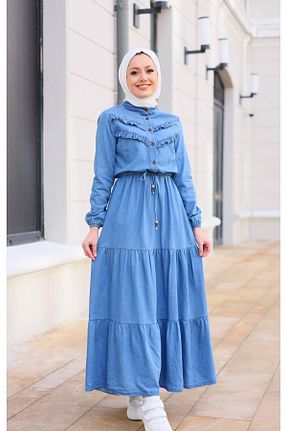 لباس حجاب متالیک زنانه رگولار HARMAN BUTİK - کد 853959860