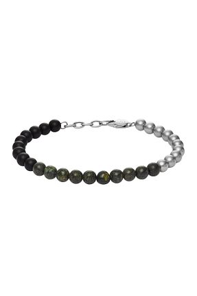 دستبند جواهر متالیک مردانه استیل (فولاد) Armani Exchange - کد 867000932