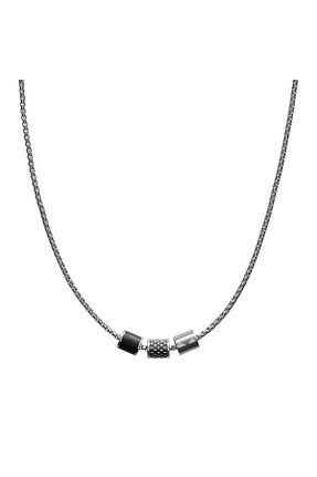 گردنبند جواهر سفید مردانه فلزی Emporio Armani - کد 6497760