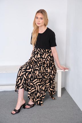 لباس بارداری بژ زنانه بافتنی BUSA - کد 933330940