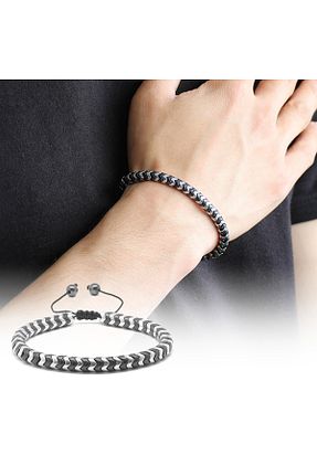 دستبند جواهر نارنجی زنانه سنگ طبیعی Genel Markalar - کد 47305499