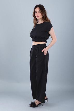 بلوز مشکی زنانه ساده Bonitas Beachwear - کد 933345078