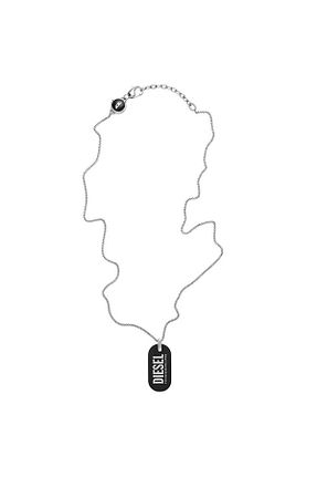 گردنبند استیل ( فولاد ) متالیک مردانه استیل (فولاد) Diesel - کد 275410168
