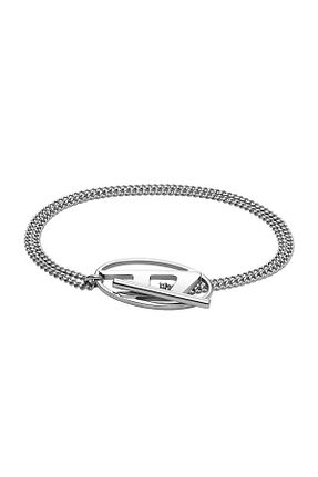 دستبند جواهر طوسی مردانه استیل (فولاد) Diesel - کد 862556819
