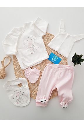 بعد از زایمان صورتی بچه گانه پنبه ای artıbebe - کد 933340574