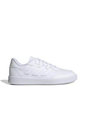 کفش اسنیکر سفید مردانه بند دار adidas - کد 835074679