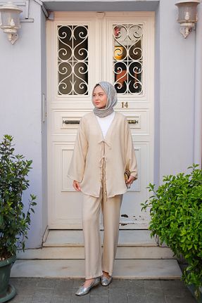 ست بالاتنه و پائین تنه زنانه بافتنی LOCCO - کد 933340217