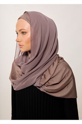 شال قهوه ای زنانه پلی استر HOUSE OF MODEST - کد 933348273