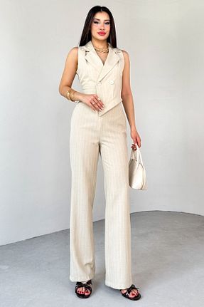 سرهمی طوسی زنانه بدون آستین Cappmoda - کد 933352022