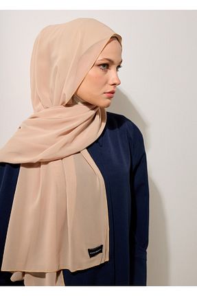 شال بژ زنانه شیفون HOUSE OF MODEST - کد 933350100