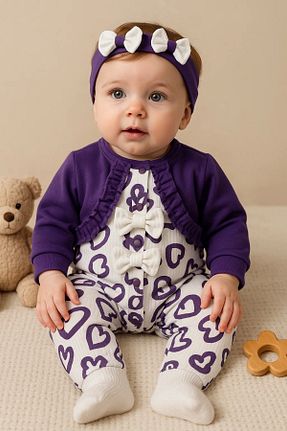 سرهمی فضانوردی بنفش بچه گانه Babydonat - کد 739799759