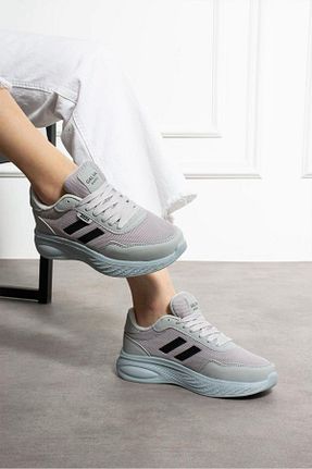 کفش اسنیکر مشکی زنانه بند دار galya shoes - کد 898393280