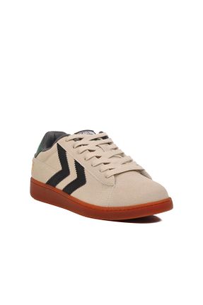 کفش اسنیکر طوسی زنانه بند دار hummel - کد 930480508