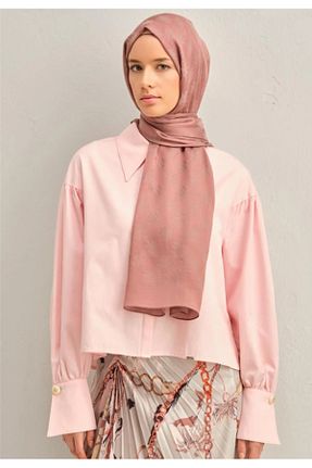 شال صورتی زنانه پلی استر Armine - کد 864998591